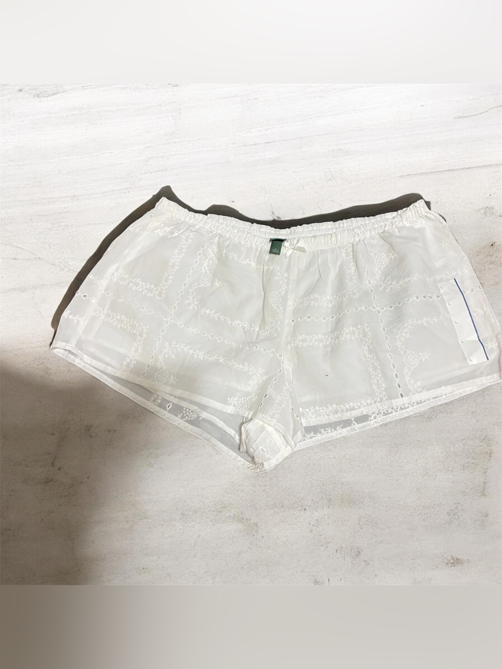 wild fable White Eyelet Lace Athletic Shorts
